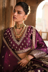 Purple Color Lehenga Set with Dupatta