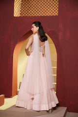 Noori Powder Pink Sienna Gown