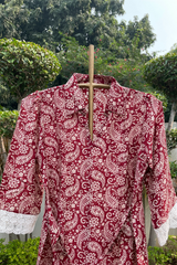 Red Paisley Co-ord Set