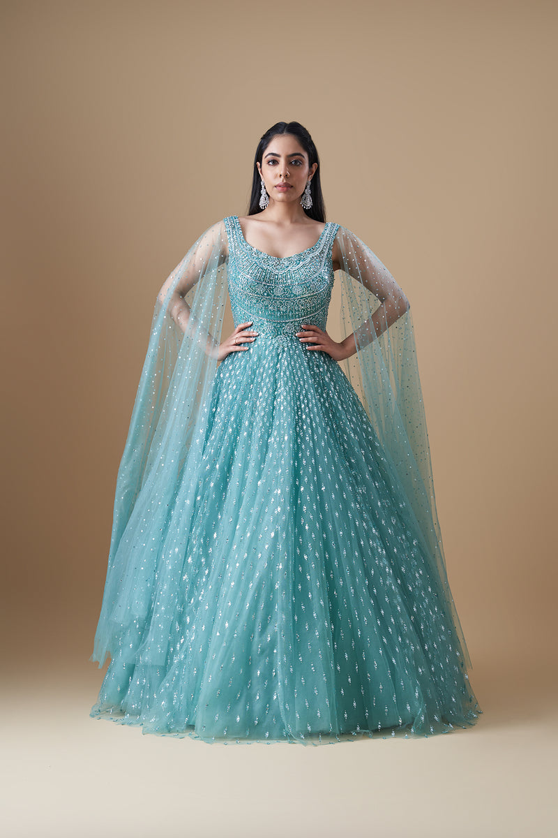 Buy ANI Women Enchanting Sea Green Floral Tiered Dress - Dresses for Women  15583696 | Myntra